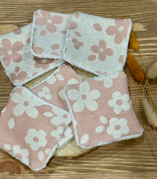 Cotons lavables (lot de 6)