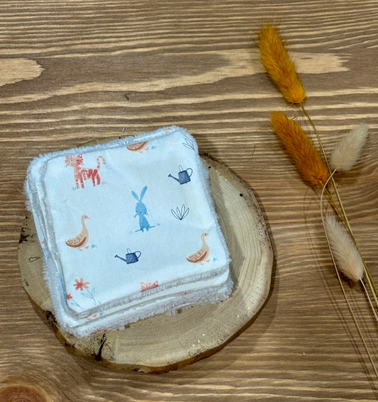Cotons lavables (lot de 10)